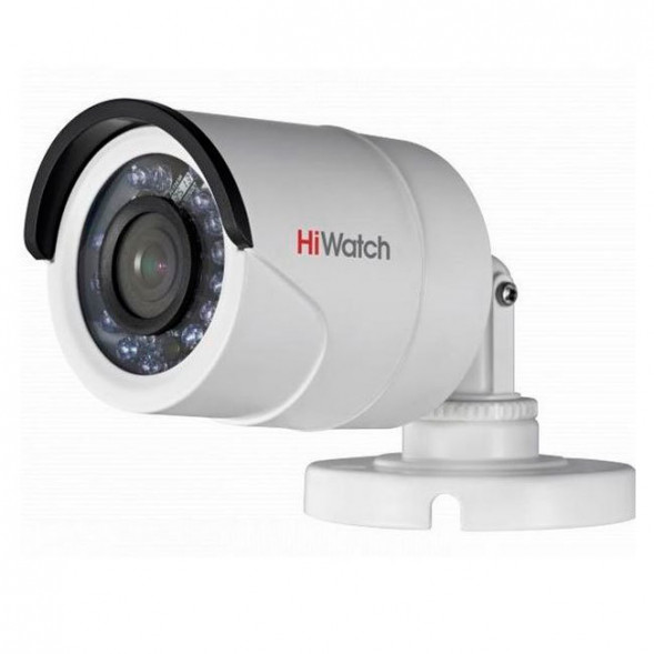 Уличная цилиндрическая HD-TVI камера HiWatch DS-T200P (2.8 mm)