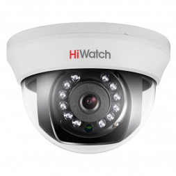 Внутренняя купольная HD-TVI камера HiWatch DS-T101 (6 mm)