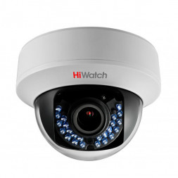 Внутренняя купольная HD-TVI камера HiWatch DS-T107 (2.8-12 mm)
